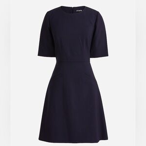 J Crew NWT Short-sleeve mini dress in bi-stretch wool blend
Item BP599